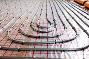 Radiant floor heating